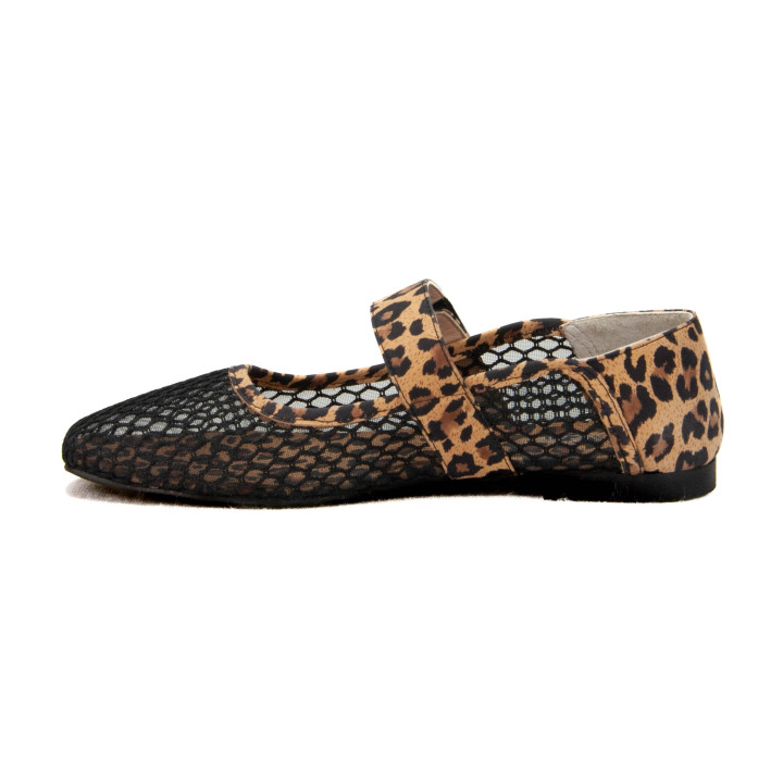 Baleriny Venezia L075MTBBOBA033 Czarny