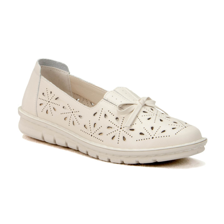 Baleriny Loretta Vitale W9913 Beige