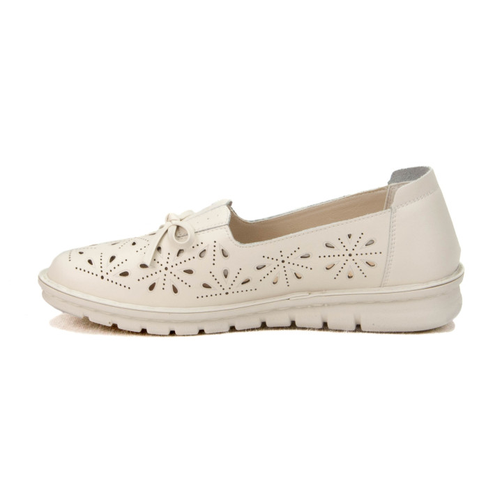 Baleriny Loretta Vitale W9913 Beige