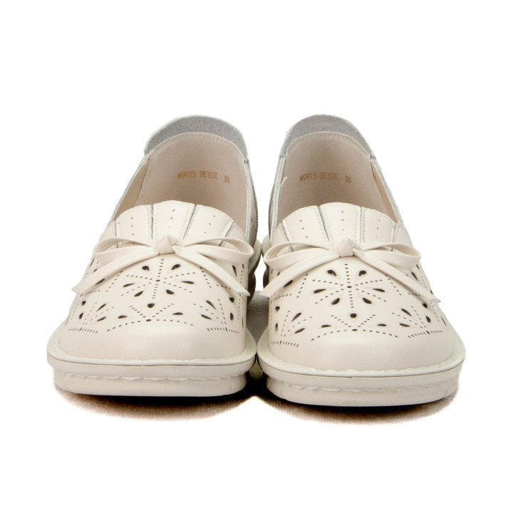 Baleriny Loretta Vitale W9913 Beige