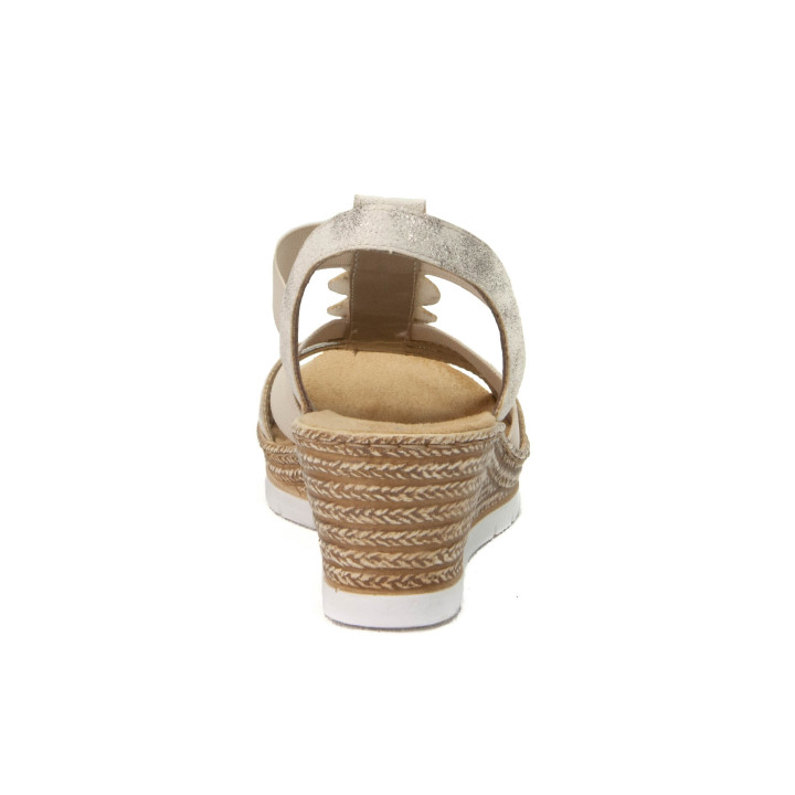 Sandały Rieker 619B2-60 Beige