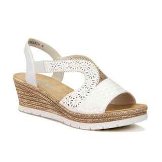 Sandały Rieker 61916-80 868 White
