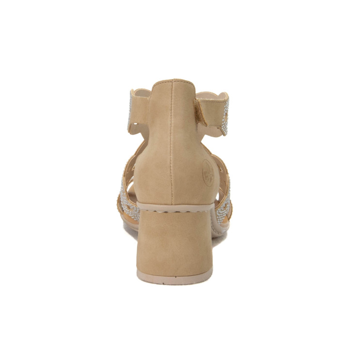 Sandały Rieker 64773-61 524 Beige