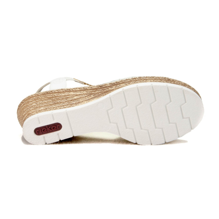 Sandały Rieker 61916-80 White