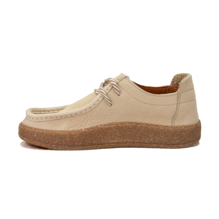 Półbuty Ravini 241094 Beige Towel Nubuck