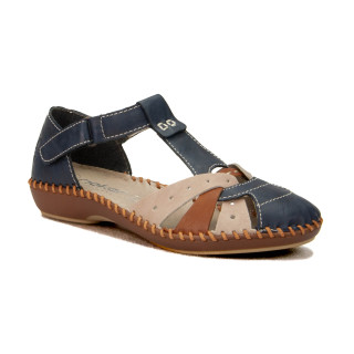 Sandały Rieker M1655-14 Blue Combination
