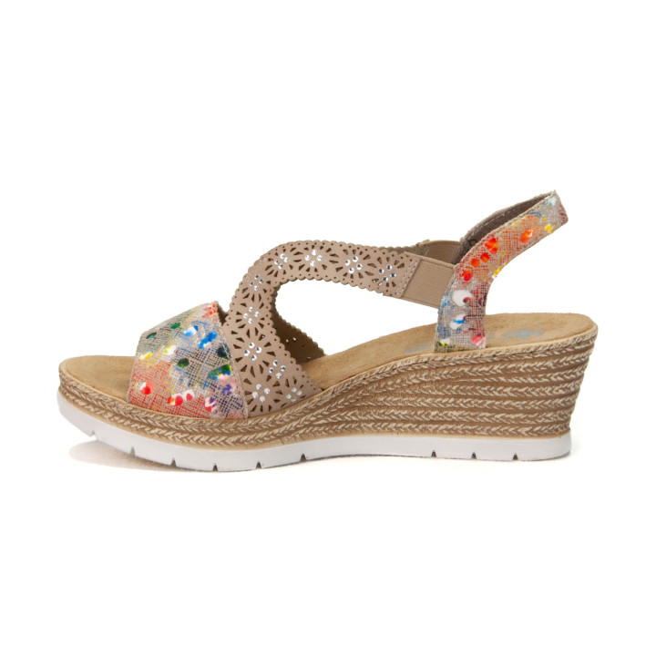 Sandały Rieker 61916-90 Multi