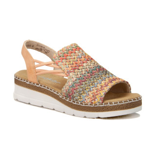 Sandały Rieker V1241-90 Multi