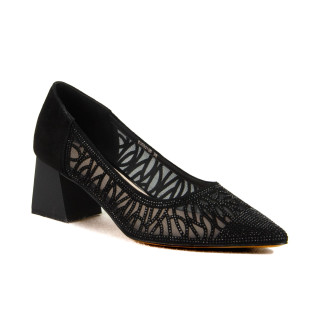 Czółenka Epica K3K360018B 01 - I P003 Black Goat Suede