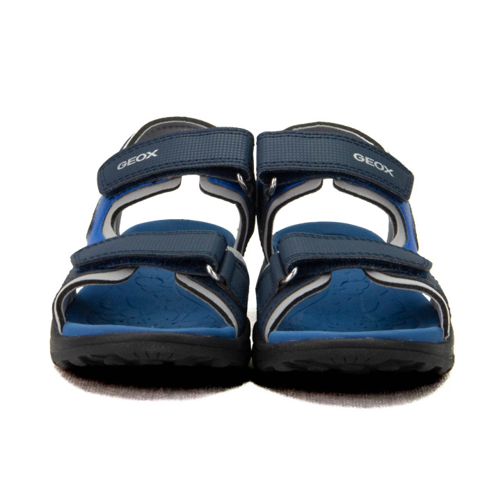 Sandały Geox J VANIETT B. C - LYCRA+PR.DBK J455XC 015CE C4226 Navy/Royal