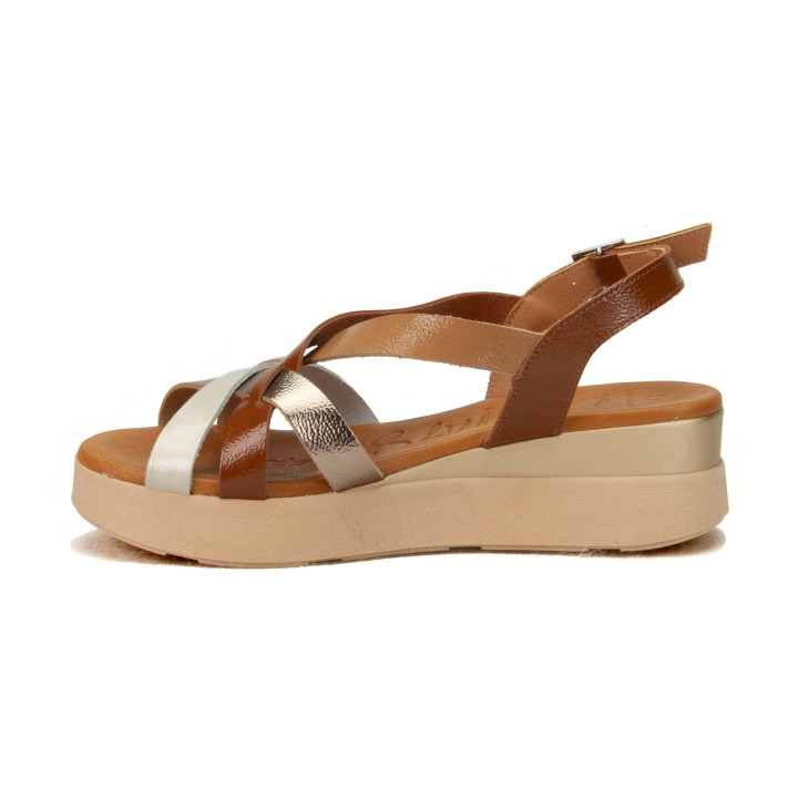 Sandały Oh! My Sandals 5670 Duna Roble Combi