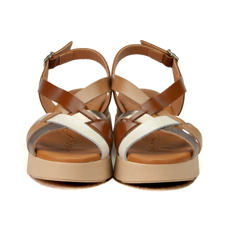 Sandały Oh! My Sandals 5670 Duna Roble Combi