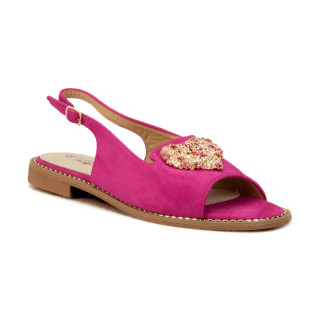 Sandały S.Barski KV51-018 Fushia