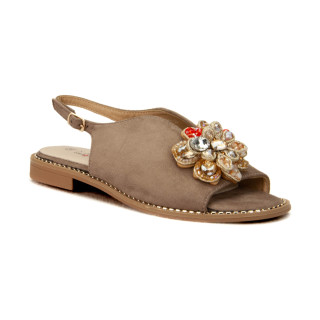 Sandały S.Barski KV51-001 Taupe