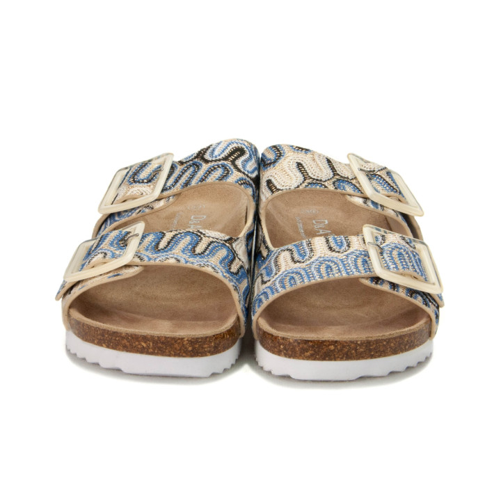 Klapki D&A RB51-006 Beige