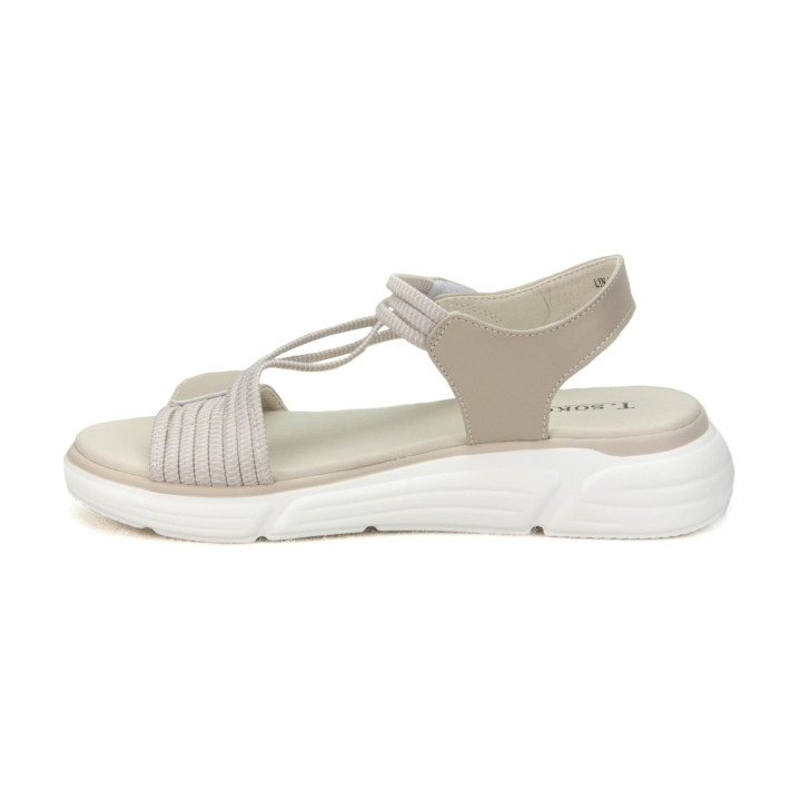 Sandały T.Sokolski LYN L25-65 BEIGE Beżowy