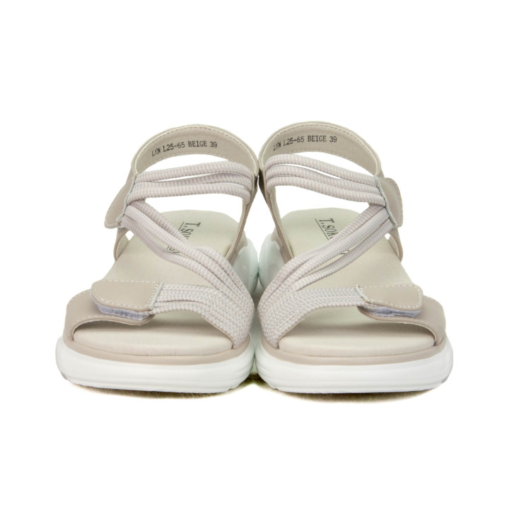 Sandały T.Sokolski LYN L25-65 BEIGE Beżowy