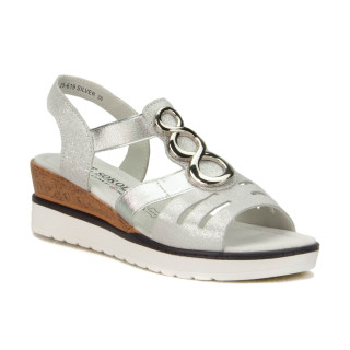 Sandały T.Sokolski KEN L25-619 SILVER Srebrny