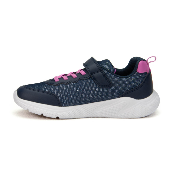 Półbuty Geox J SPRINTYE G. A - SHI.TEX+GBK J55FWA 0AS54 C4268 Navy/Fuchsia