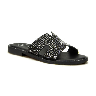 Klapki Filippo DK6973/25 BK Czarny