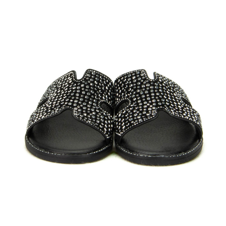 Klapki Filippo DK6973/25 BK Czarny