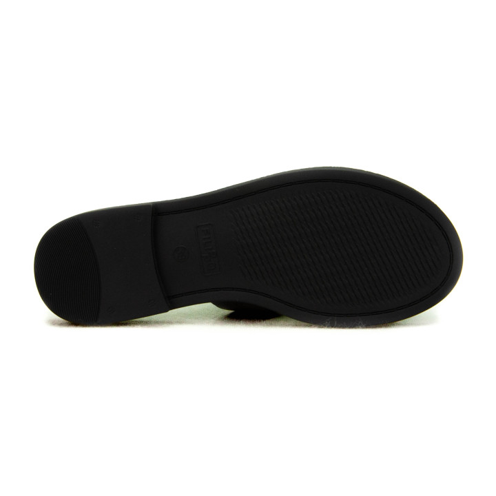 Klapki Filippo DK3703/25 BK Czarny