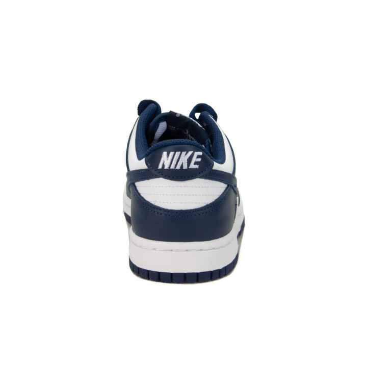 Nike DUNK LOW (GS) FB9109 116 White/Midnight Navy-White