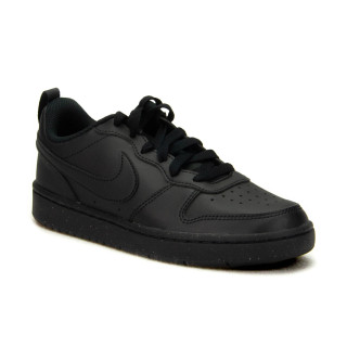 Nike COURT BOROGOUGH LOW RECRAFT (GS) DV5456 002 Black/Black-Black