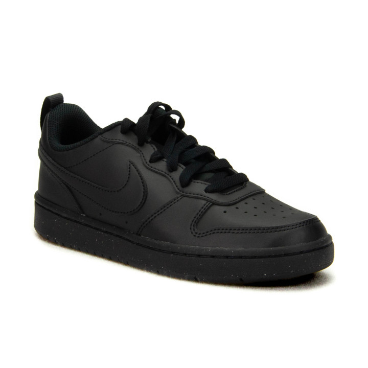 Nike COURT BOROGOUGH LOW RECRAFT (GS) DV5456 002 Black/Black-Black