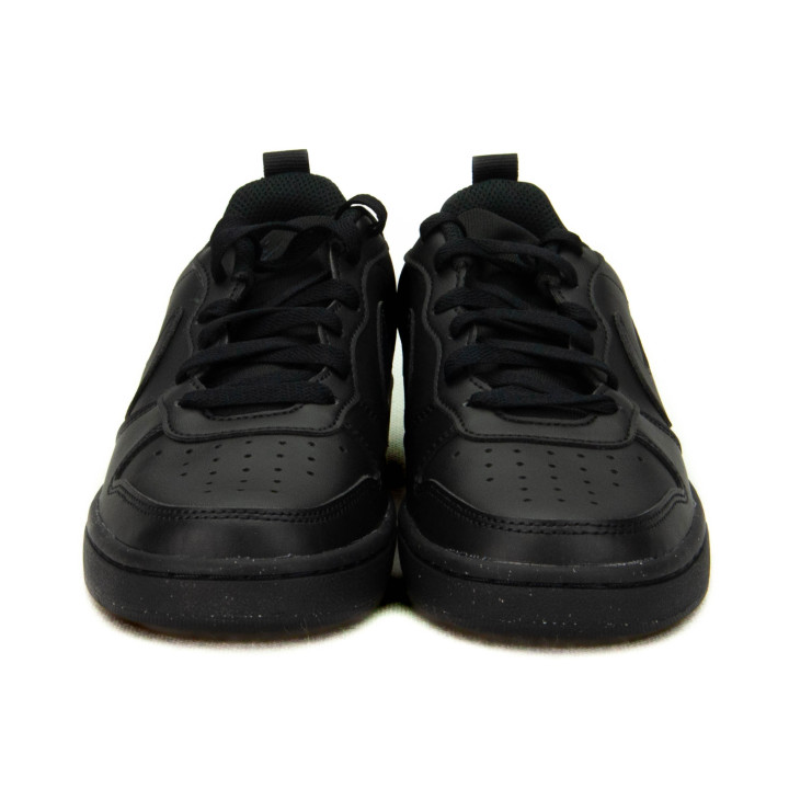 Nike COURT BOROGOUGH LOW RECRAFT (GS) DV5456 002 Black/Black-Black