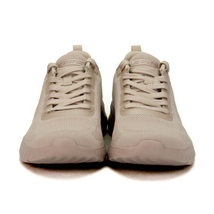 Sneakersy Skechers BOBS SQUAD CHAOS - FACE OFF 117209/NUDE Natural Nude