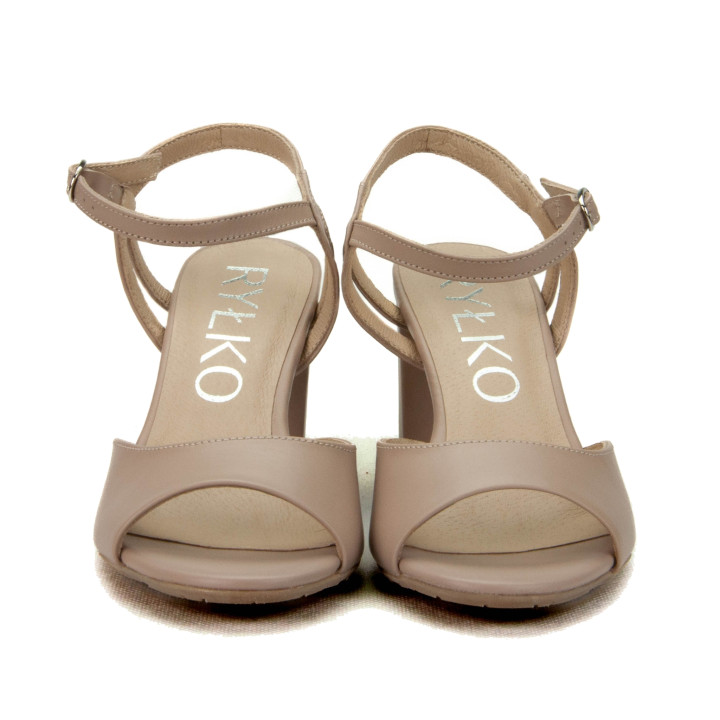 Sandały Ryłko 7NG25_T7 _3TGF Beige