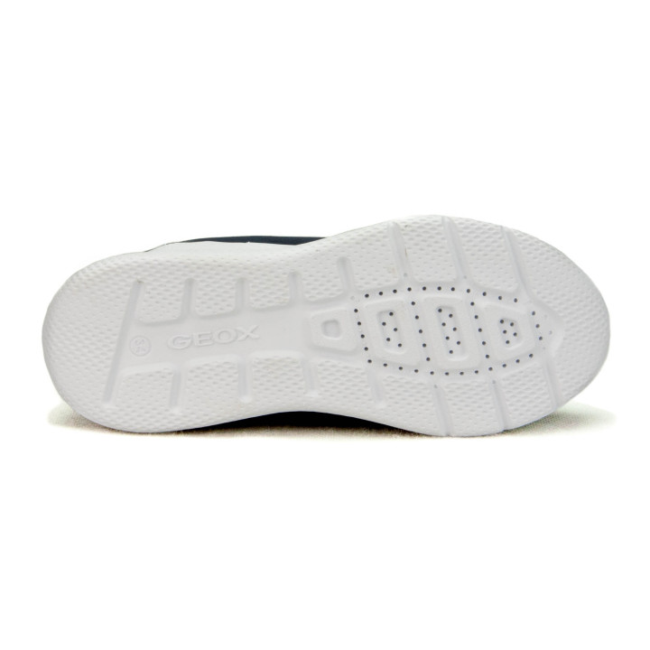 Półbuty Geox J SPRINTYE FAST IN C - MESH+GE J56NQC 01454 C0735 Navy/Red
