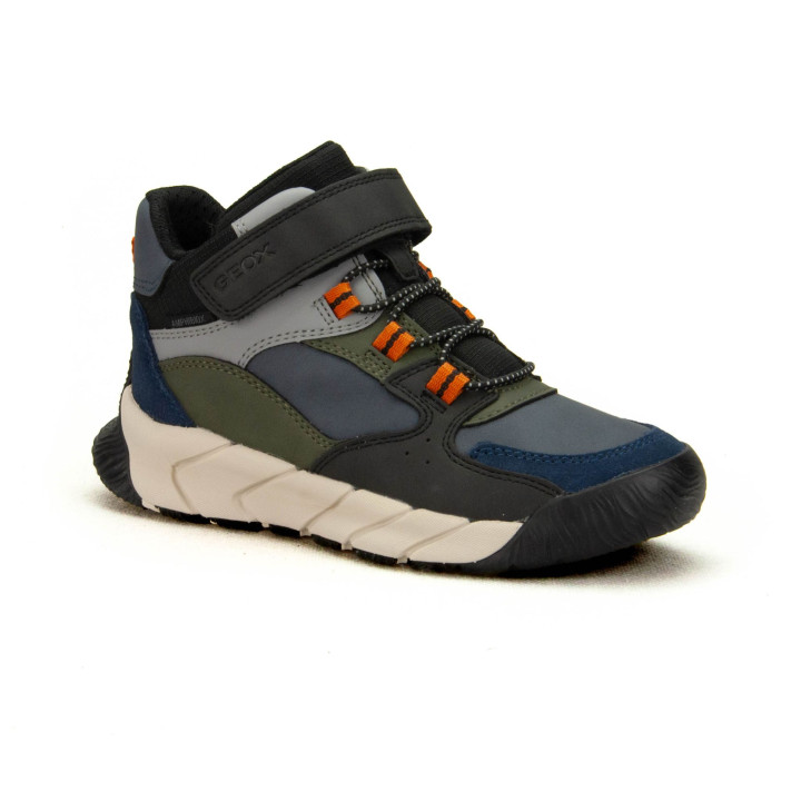 Trzewiki Geox J FLEXYPER PRO B ABX J56NBA OME22 C0033 BLACK/MILITARY