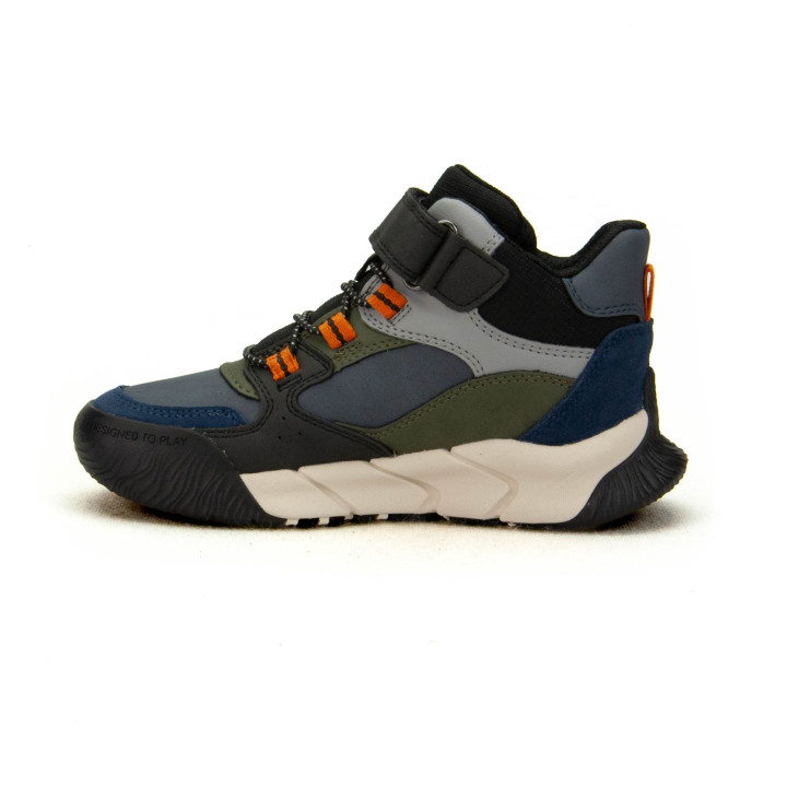 Trzewiki Geox J FLEXYPER PRO B ABX J56NBA OME22 C0033 BLACK/MILITARY