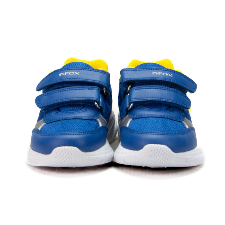 Półbuty Geox B654UA 01454 CO335 ROYAL/YELLOW