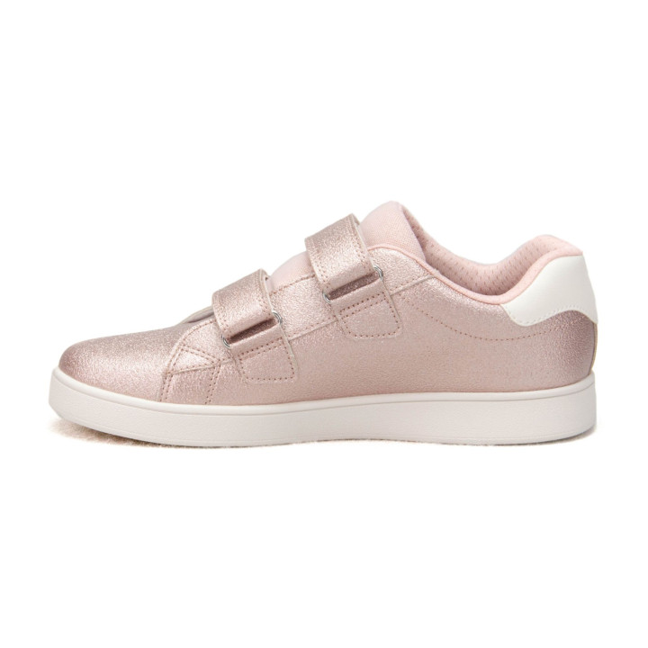 Półbuty Sneakersy Geox J ECLYPER J45LRA 0QDBC C8W1Z Lt Rose/White