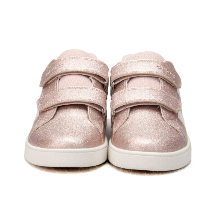 Półbuty Sneakersy Geox J ECLYPER J45LRA 0QDBC C8W1Z Lt Rose/White