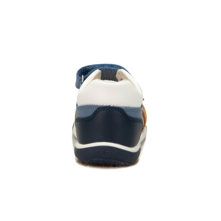 Sandały Geox B SANDAL ZAPITO B - SUE+WAX LE B556EB 022CL C5G4M CARAMEL/ DK BLUE
