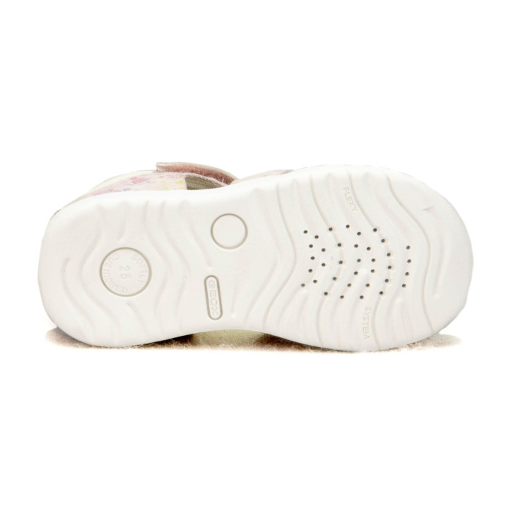 Sandały Geox B S.MACCHIA G. B - PR.GO SU+SY B254WB 007BC C8W0G LT ROSE/MULTICOLOR