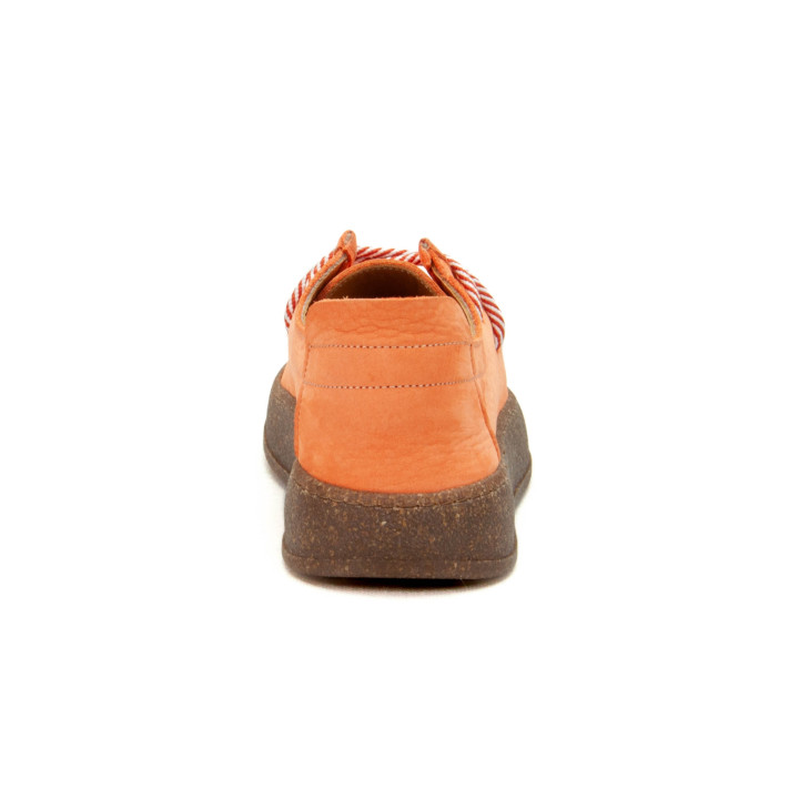 Półbuty Ravini 241094 ORANGE NUBUCK