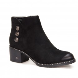 Botki Vinceza 20-16074 BK czarny
